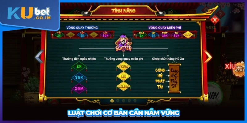 Luật chơi cơ bản cần nắm vững