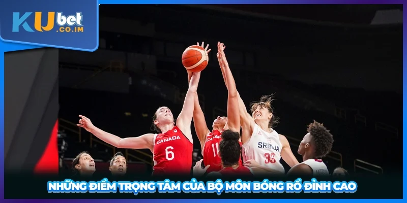 Những điểm trọng tâm của bộ môn bóng rổ đỉnh cao 
