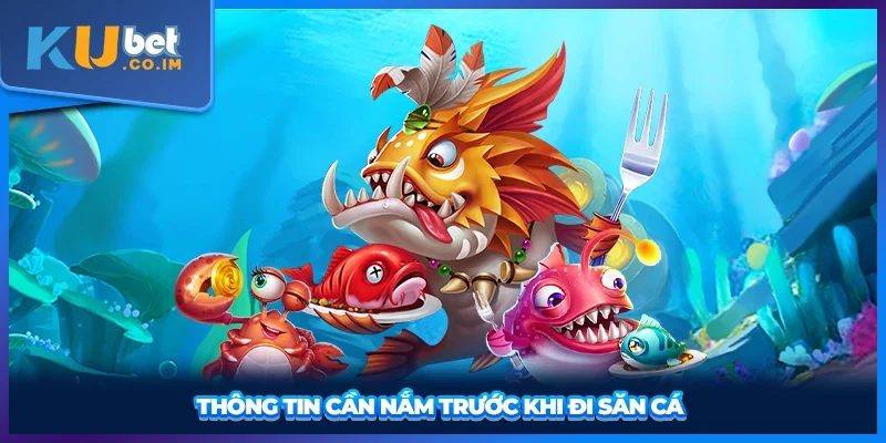 Thông tin cần nắm trước khi đi săn cá 